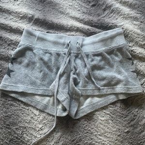 Grey star hard tail shorts